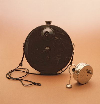 Detective cameras: Stoin Waistcoat, 1899 and Ticka, 1907 by English School